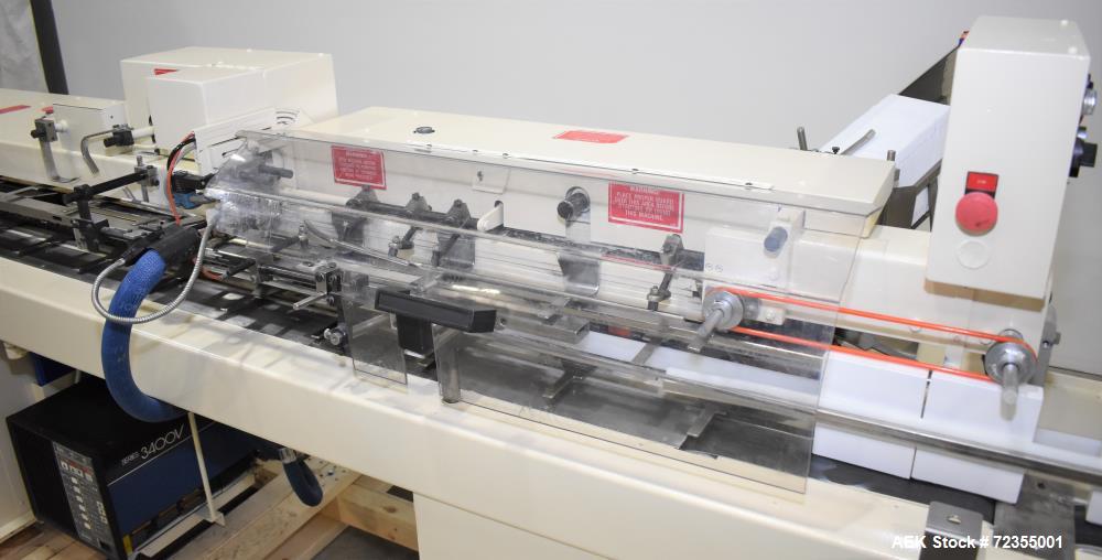 Used Bivans Model 74G Vertuck Semi-Automatic Vertical Cartoner.